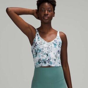 Lululemon Align Cropped Tank Kaleidofloral 6
